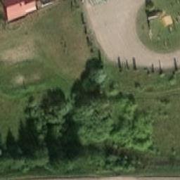 Sand Volleyball Court — aerial view