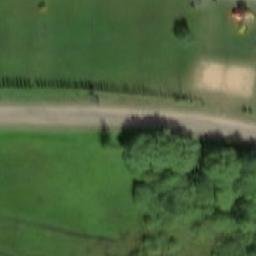 Sand Volleyball Court — aerial view