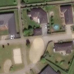 Volleyball Court — aerial view
