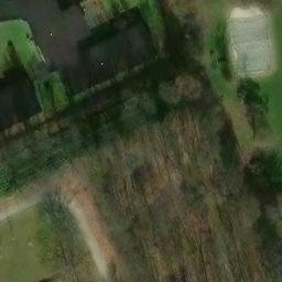Sand Volleyball Court — aerial view