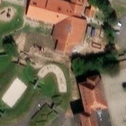 Volleyball Court — aerial view