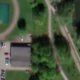 Volleyball Court — aerial view