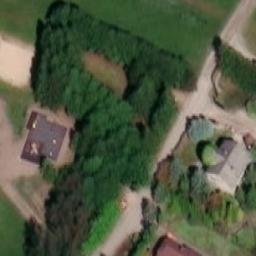 Sand Volleyball Court — aerial view