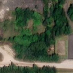 Sand Volleyball Court — aerial view