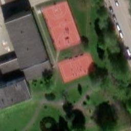 Volleyball Court — aerial view