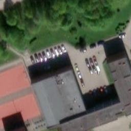 Volleyball Court — aerial view