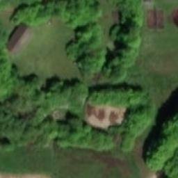 Sand Volleyball Court — aerial view