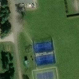 Volleyball Court — aerial view