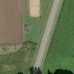 Sand Volleyball Court — aerial view