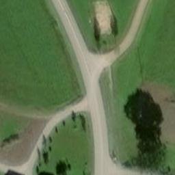 Sand Volleyball Court — aerial view