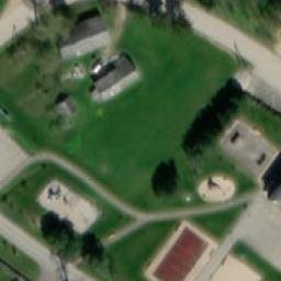 Volleyball Court — aerial view