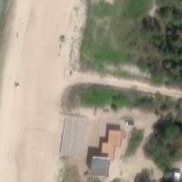 Paplūdimio tinklinis — aerial view