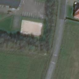 Sand Volleyball Court — aerial view