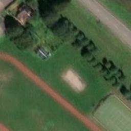 Volleyball Court — aerial view
