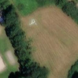 Sand Volleyball Court — aerial view
