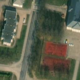 Volleyball Court — aerial view