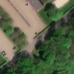 Sand Volleyball Court — aerial view
