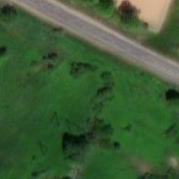 Sand Volleyball Court — aerial view