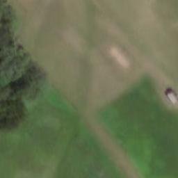 Sand Volleyball Court — aerial view