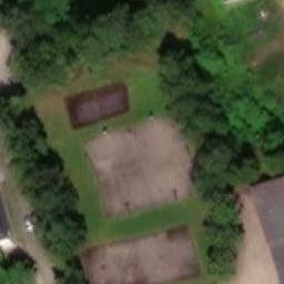 Volleyball Court — aerial view