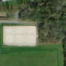 Sand Volleyball Court — aerial view