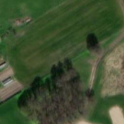 Sand Volleyball Court — aerial view