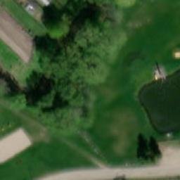 Sand Volleyball Court — aerial view