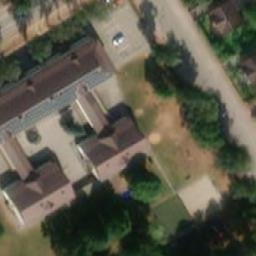 Volleyball Court — aerial view