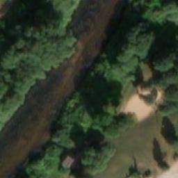 Sand Volleyball Court — aerial view