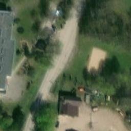 Sand Volleyball Court — aerial view