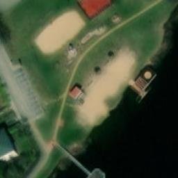 Volleyball Court — aerial view