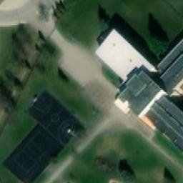Volleyball Court — aerial view