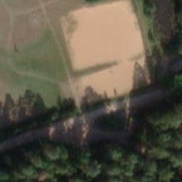 Sand Volleyball Court — aerial view
