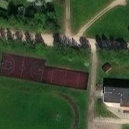 Volleyball Court — aerial view