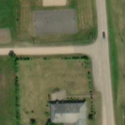 Volleyball Court — aerial view