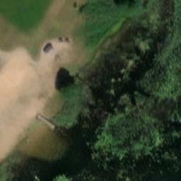 Sand Volleyball Court — aerial view