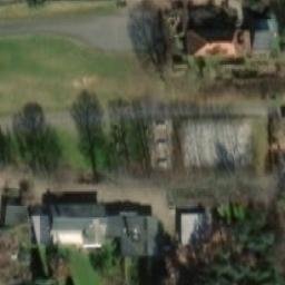 Sand Volleyball Court — aerial view