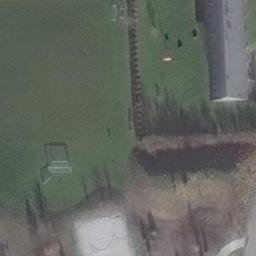 Sand Volleyball Court — aerial view