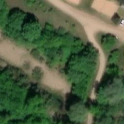 Sand Volleyball Court — aerial view