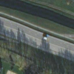 Sand Volleyball Court — aerial view