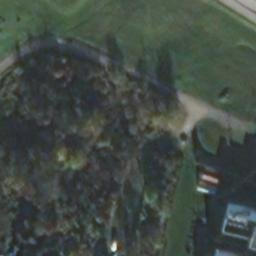 Sand Volleyball Court — aerial view