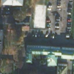 Sand Volleyball Court — aerial view