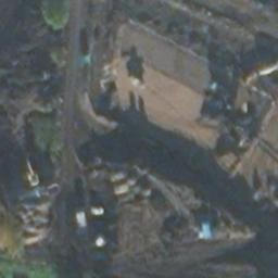 Sand Volleyball Court — aerial view