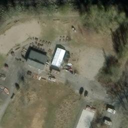 Volleyballplatz — aerial view