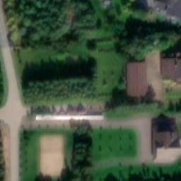 Sand Volleyball Court — aerial view