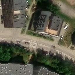 Sand Volleyball Court — aerial view