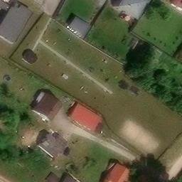 Sand Volleyball Court — aerial view