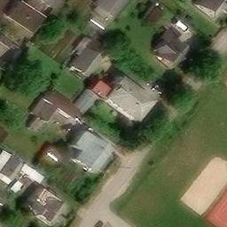 Sand Volleyball Court — aerial view
