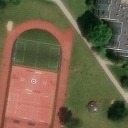 Volleyball Court — aerial view