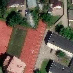 Volleyball Court — aerial view